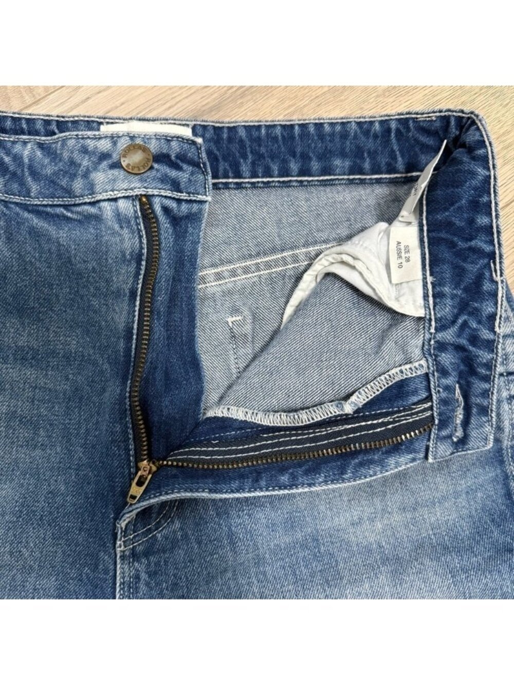 ROLLA’S Dusters High Rise Relaxed Jeans Size 28 - Picture 5 of 8